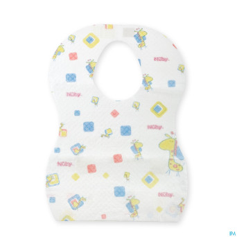 Nuby c bavoir jetable 10
