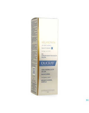 Ducray melascreen photo vieillis. creme nuit 50ml