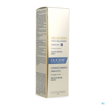 Ducray melascreen photo vieillis. creme nuit 50ml