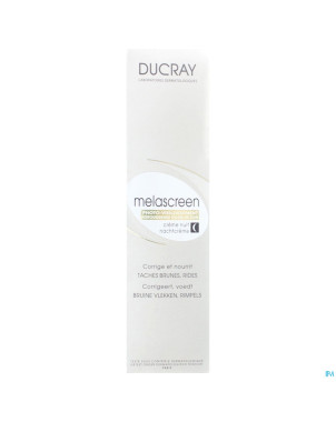 Ducray melascreen photo vieillis. creme nuit 50ml