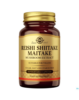 Reishi shiitake maitake mushroom extr.  v-caps  50