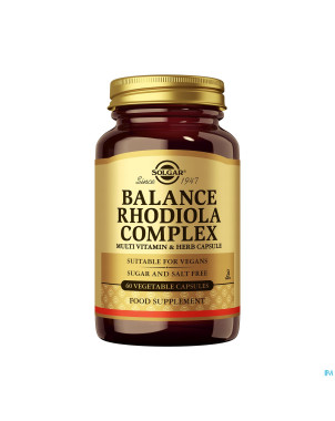 Solgar balance rhodiola complex    v-caps  60