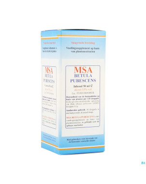 Herboplanet betula pubescens msa mac. gouttes 50ml