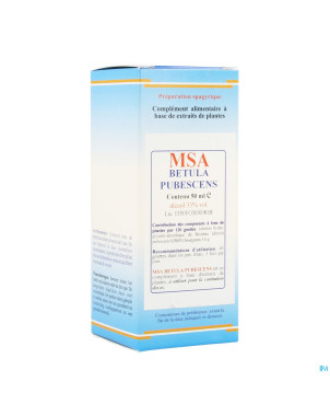 Herboplanet betula pubescens msa mac. gouttes 50ml