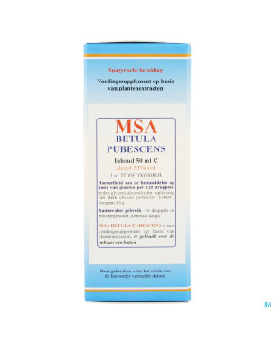 Herboplanet betula pubescens msa mac. gouttes 50ml