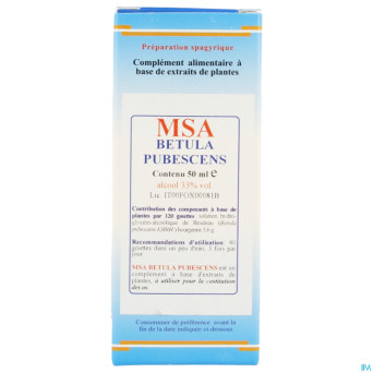 Herboplanet betula pubescens msa mac. gouttes 50ml