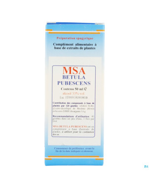 Herboplanet betula pubescens msa mac. gouttes 50ml