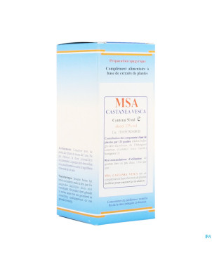 Herboplanet castanea vesca msa mac.  gouttes  50ml