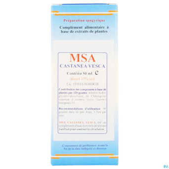 Herboplanet castanea vesca msa mac.  gouttes  50ml