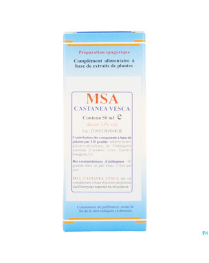 Herboplanet castanea vesca msa mac.  gouttes  50ml