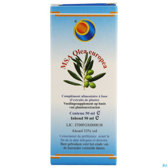 Herboplanet olea europaea msa mac.   gouttes  50ml
