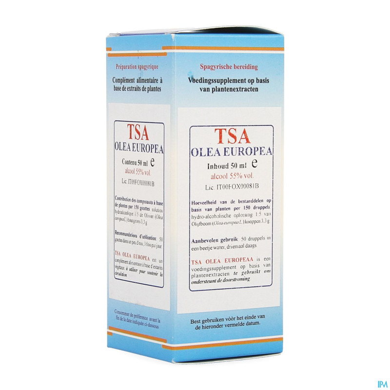 Herboplanet olea europaea tsa teint. gouttes  50ml