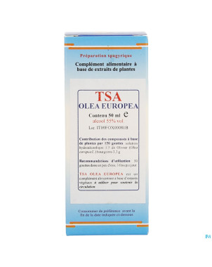 Herboplanet olea europaea tsa teint. gouttes  50ml