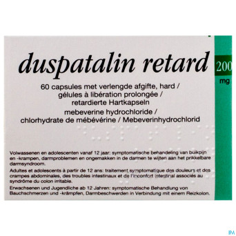 Duspatalin retard 200mg pi pharma caps dur  60 pip