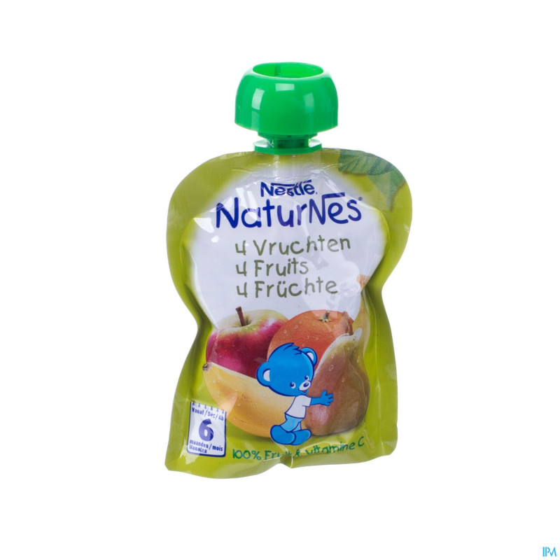 Nestle naturnes 4fruits    90g