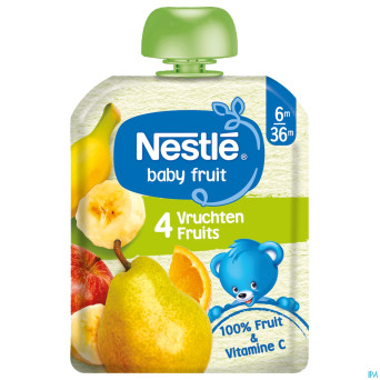Nestle naturnes 4fruits    90g
