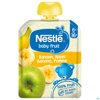 Nestle naturnes banane pomme    90g