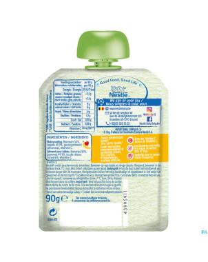 Nestle naturnes banane pomme    90g