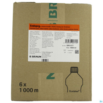 Endopeg sol buv prep coloscopie 6x1l