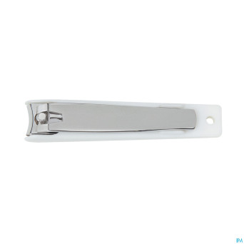 Morser coupe ongles pedicure blanc/noir inox 473