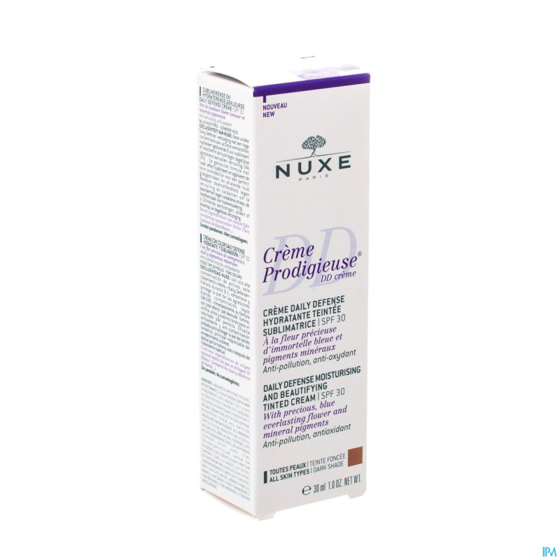 Nuxe dd creme prodig. hydra fonce ip30  tube  30ml