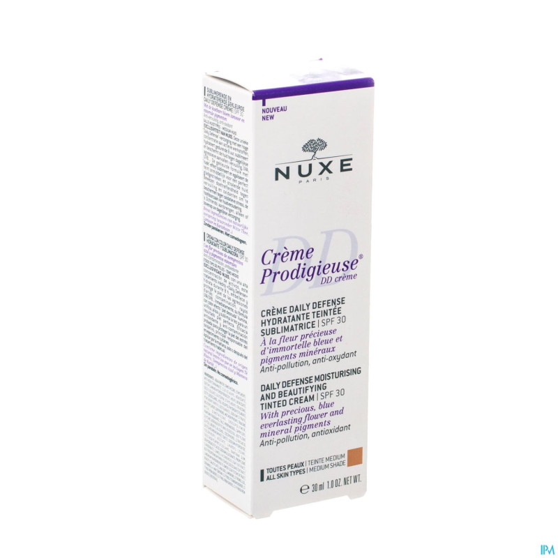 Nuxe dd creme prodig. hydra medium ip30 tube  30ml