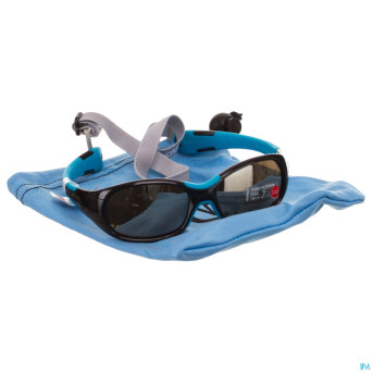 Reverso alpina lunettes solaire 2-4ans noir/bleu