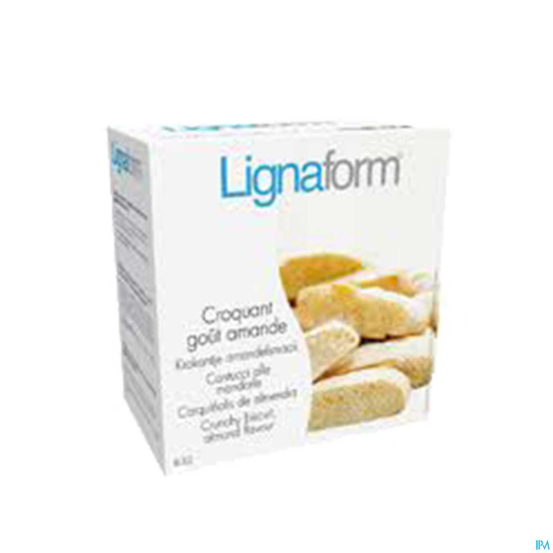 Lignaform b32 croquant amande sach 5x50g