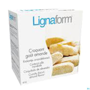 Lignaform b32 croquant amande sach 5x50g