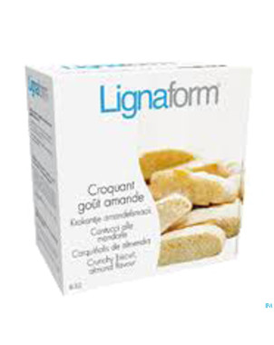 Lignaform b32 croquant amande sach 5x50g