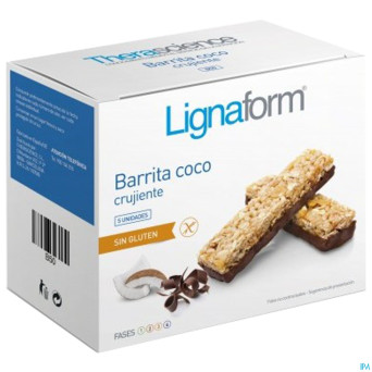 Lignaform b33 croquant coco sach 5x50g