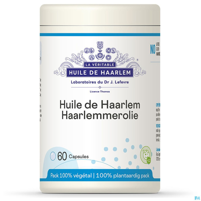 Huile haarlem be life    pot caps  60