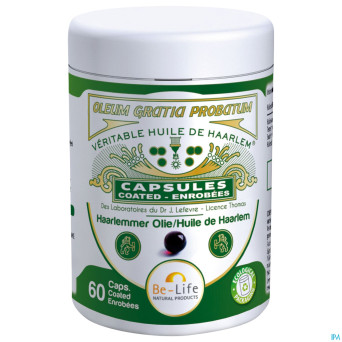 Huile haarlem enrobee be life    pot caps  60