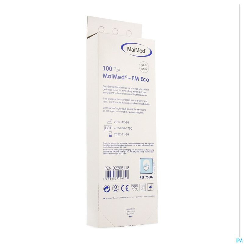 Maimed masque infirmiere 100