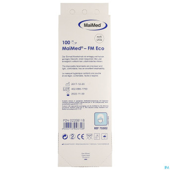 Maimed masque infirmiere 100