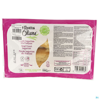 Celiane petite baguettes franc. 2x75g 4089 revogan