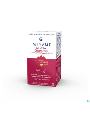 Minami morepa smart fats cholest. pot  softgel  30