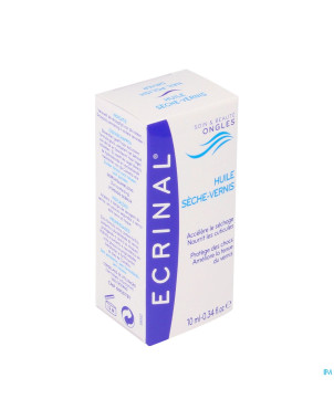 Ecrinal huile seche vernis    10ml 20217
