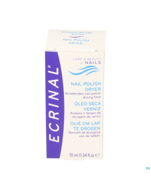 Ecrinal huile seche vernis    10ml 20217