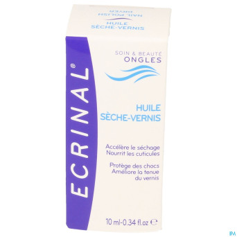 Ecrinal huile seche vernis    10ml 20217