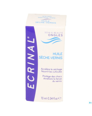 Ecrinal huile seche vernis    10ml 20217