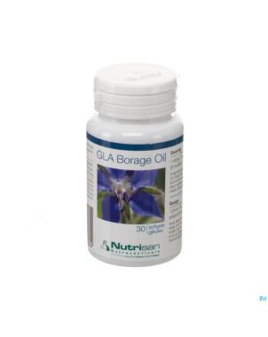 Gla borage oil    softgels  30    nutrisan