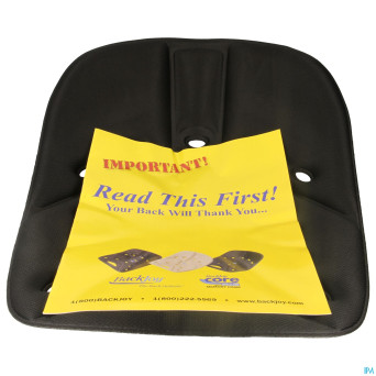 Backjoy relief core coquille d'assise noir