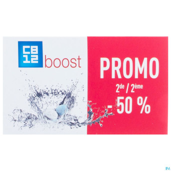 Cb12 boost strong mint chewing gum duo 2x10 2e-50%