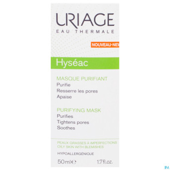 Uriage hyseac masque purifiant 50ml