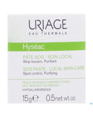 Uriage hyseac pate sos creme   15ml