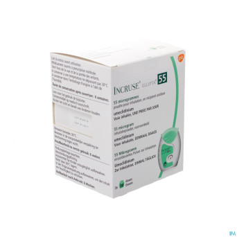 Incruse ellipta 55mcg pdr inhalation 3x30 doses