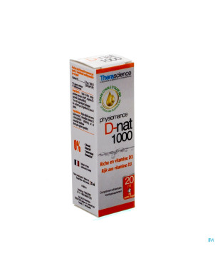 D-nat 1000    fl gutt 20ml physiomance phy269