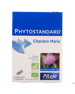 Phytostandard chardon marie    caps  20