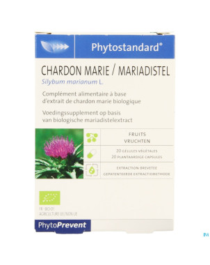 Phytostandard chardon marie    caps  20